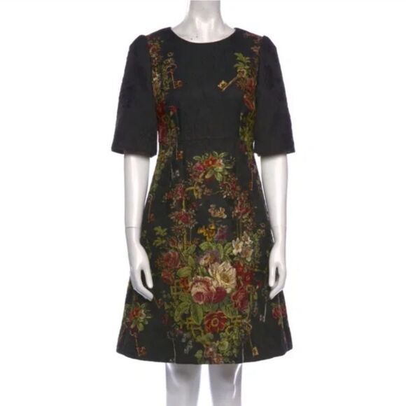 NWOT Dolce&gabbana key print dress - Picture 1 of 5